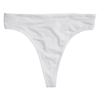 Cloud Cotton Thong in White (Pack)