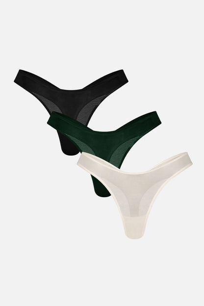 Sieve Dipped Thong in Nocturne (Pack)