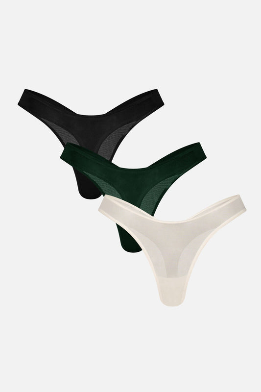 Sieve Dipped Thong in Nocturne (Pack)