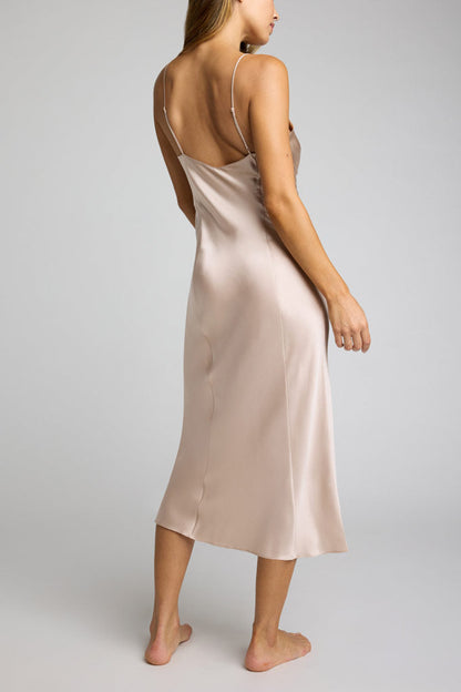 Eclipse Washable Silk Slip in Fizz