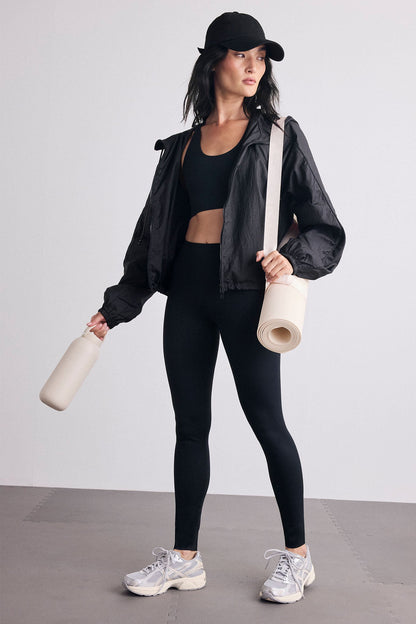 Parachute Jacket in Black