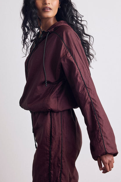 Parachute Jacket in Garnet
