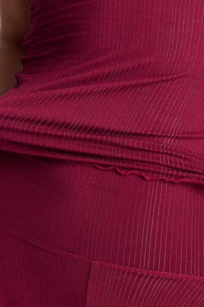 Whipped Cami in Cassis