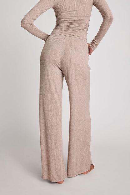 Whipped Track Pant in Mink