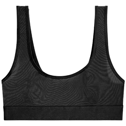 Sieve Bra Top in Black