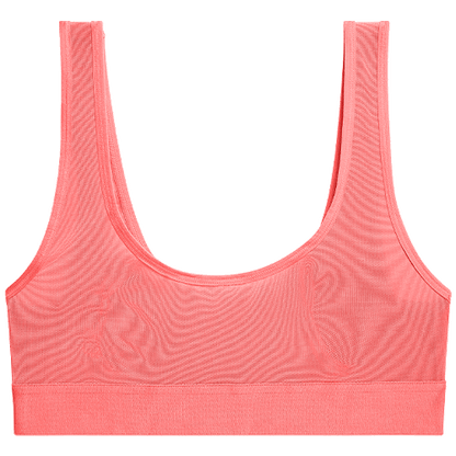 Sieve Bra Top in Coral