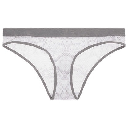 Sieve Brief in White Boa