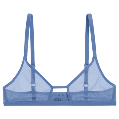Sieve Cutout Bra in Slate