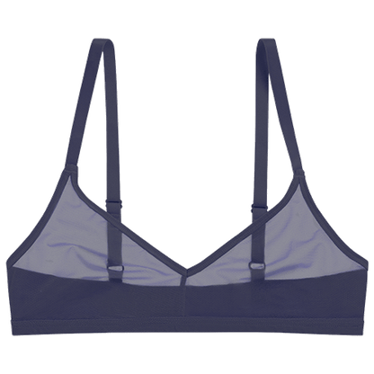 Sieve Non-Wire Bra in Navy
