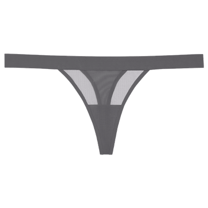 Sieve Thong in Graphite