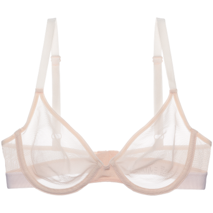 Sieve Demi Bra in Peach