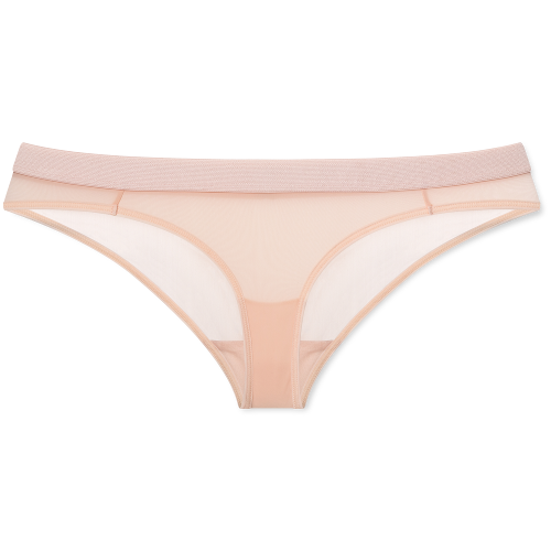Silky Brief in Peach