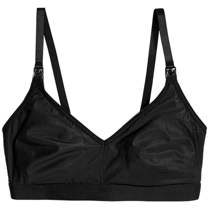 Silky Nursing Bra in Black