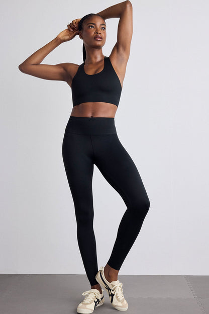 Base Sport – Racerback Top in Black