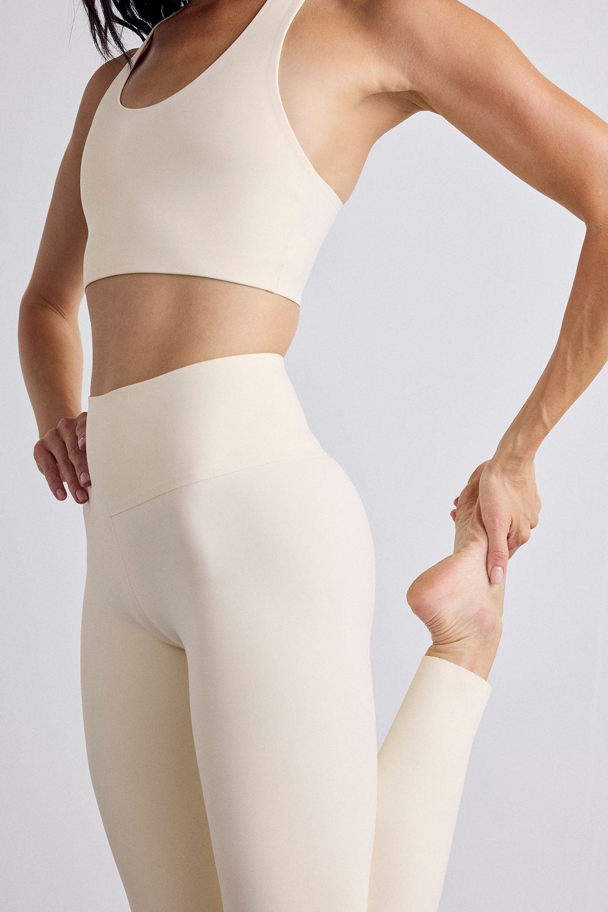Base Sport – Racerback Top in Cream
