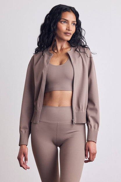 Base Sport – Racerback Top in Mink