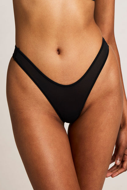 Sieve Dipped Thong in Electric (Pack)