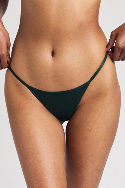 Sieve String Thong in Cypress