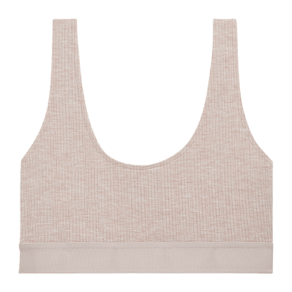 Whipped Bra Top in Sand