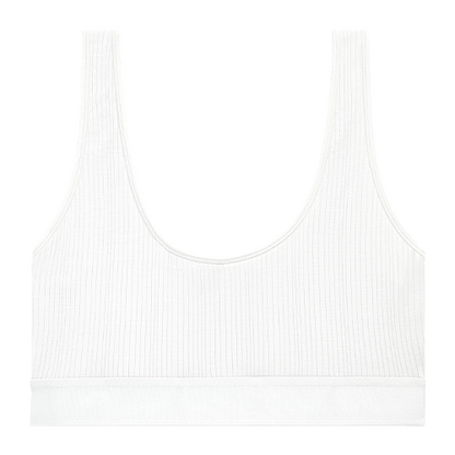 Whipped Bra Top in White