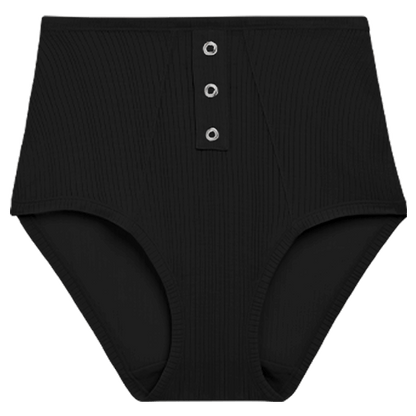 Whipped High Rise in Black