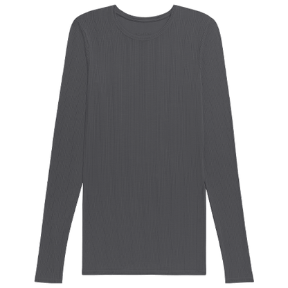 Whipped Long Sleeve in Graphite