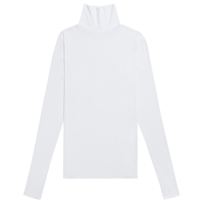 Whipped Turtleneck in White
